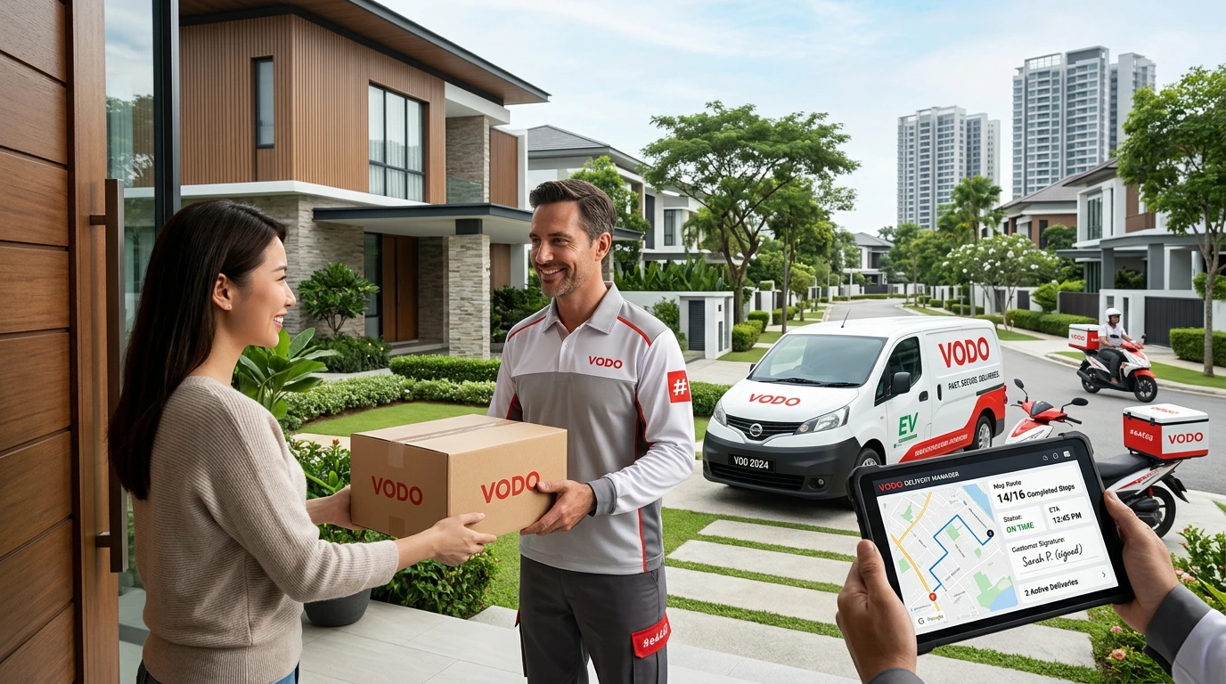 VODO ERP Delivery Management